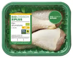 PLUS Biologisch PLUS Kipdrumsticks aanbieding
