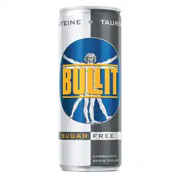 PLUS Bullit Energy drink sugar free aanbieding