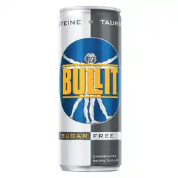 PLUS Bullit Energy drink sugar free aanbieding
