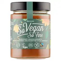 PLUS So Vegan So Fine Hazelnootpasta bio aanbieding