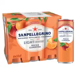 PLUS San Pellegrino Pesca & clementina light aanbieding