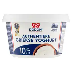 PLUS Dodoni Griekse yoghurt 10% aanbieding