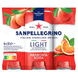 PLUS San Pellegrino Aranciata rossa light aanbieding