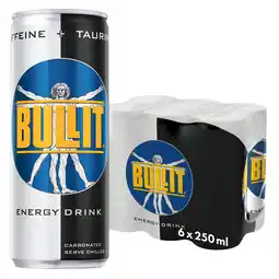 PLUS Bullit Energy drink 6-pack aanbieding