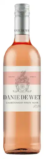 PLUS Danie de Wet Chardonnay Pinot Noir aanbieding