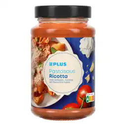 PLUS PLUS Pastasaus Ricotta aanbieding