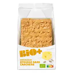 PLUS BIO+ Stevige Crackers kaas aanbieding