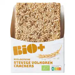 PLUS BIO+ Stevige Crackers volkoren aanbieding