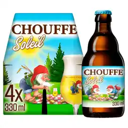 PLUS Chouffe Soleil blond bier aanbieding
