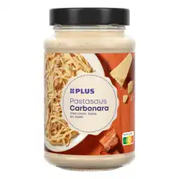 PLUS PLUS Pastasaus carbonara aanbieding