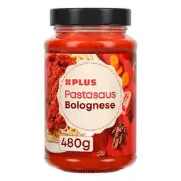 PLUS PLUS Pastasaus bolognese aanbieding