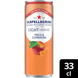 PLUS San Pellegrino Pesca & clementina light aanbieding