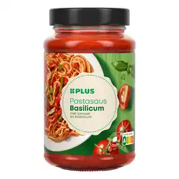 PLUS PLUS Pastasaus basilicum aanbieding