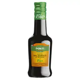 PLUS Ponti Aceto balsamico di Modena bio aanbieding
