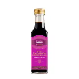 PLUS Ponti Aceto Balsamico di Modena Invecchiato aanbieding