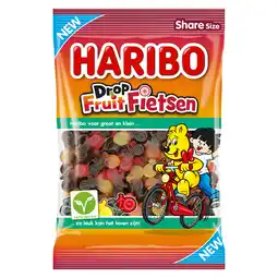 PLUS Haribo Drop fruit fietsen aanbieding