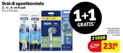 Kruidvat Oral-B opzetborstels aanbieding