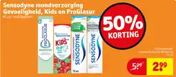 Kruidvat Sensodyne mondverzorging gevoeligheid, kids en proglasur aanbieding