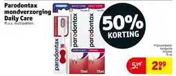 Kruidvat Parodontax mondverzorging daily care aanbieding