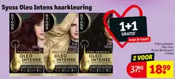 Kruidvat Syoss oleo intens haarkleuring aanbieding