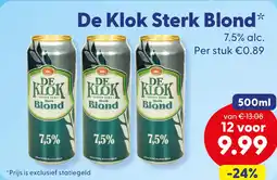 Die Grenze De Klok Sterk Blond aanbieding