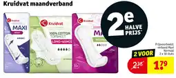 Kruidvat Kruidvat maandverband aanbieding