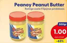 Die Grenze Peanoy Peanut Butter Romige zoete Filipijnse pindakaas aanbieding
