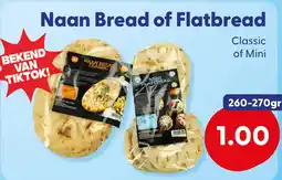 Die Grenze Naan Bread of Flatbread aanbieding