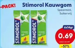 Die Grenze Stimorol Kauwgom aanbieding