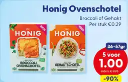 Die Grenze Honig Ovenschotel Broccoli of Gehakt aanbieding