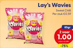 Die Grenze Lay’s Wavies Sweet Chilli aanbieding