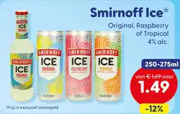 Die Grenze Smirnoff Ice aanbieding