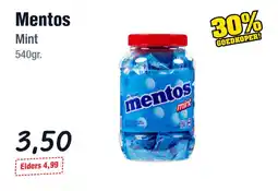 Budget Food Mentos Mint aanbieding