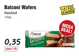 Budget Food Balconi Wafers Hazelnut aanbieding