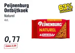 Budget Food Peijnenburg Ontbijtkoek Naturel aanbieding