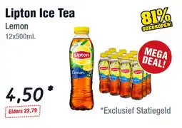 Budget Food Lipton Ice Tea Lemon aanbieding