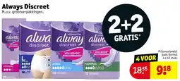 Kruidvat Always Discreet aanbieding