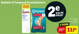 Kruidvat Gehwol of compeed blaarpleisters aanbieding