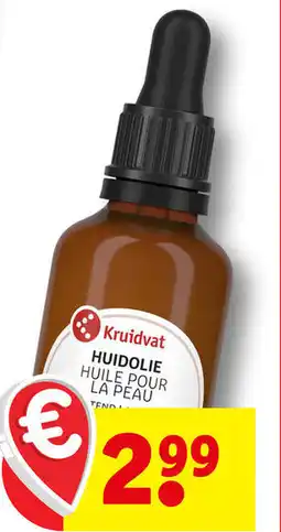 Kruidvat Kruidvat huidolie huile pour la peau aanbieding