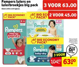 Kruidvat Pampers luiers en luierbroekjes aanbieding