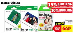 Kruidvat Instax Fujifilms aanbieding