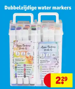 Kruidvat Dubbelzijdige water markers aanbieding