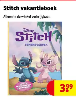 Kruidvat Stitch vakantieboek aanbieding