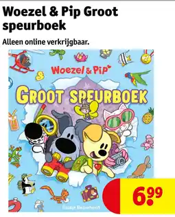 Kruidvat Woezel & pip groot speurboek aanbieding