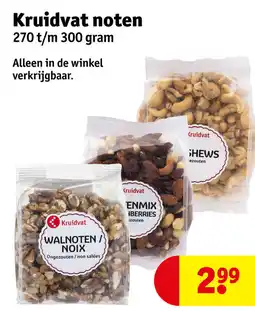 Kruidvat Kruidvat noten aanbieding
