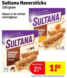 Kruidvat Sultana Haversticks aanbieding