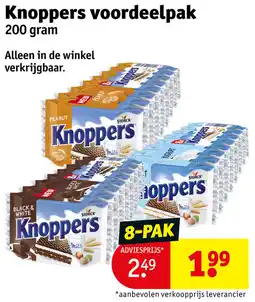Kruidvat Knoppers voordeelpak aanbieding