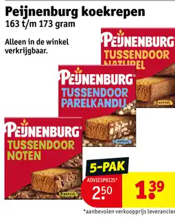 Kruidvat Peijnenburg koekrepen aanbieding