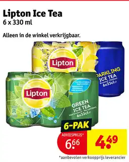 Kruidvat Lipton Ice Tea aanbieding