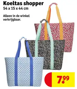 Kruidvat Koeltas shopper aanbieding